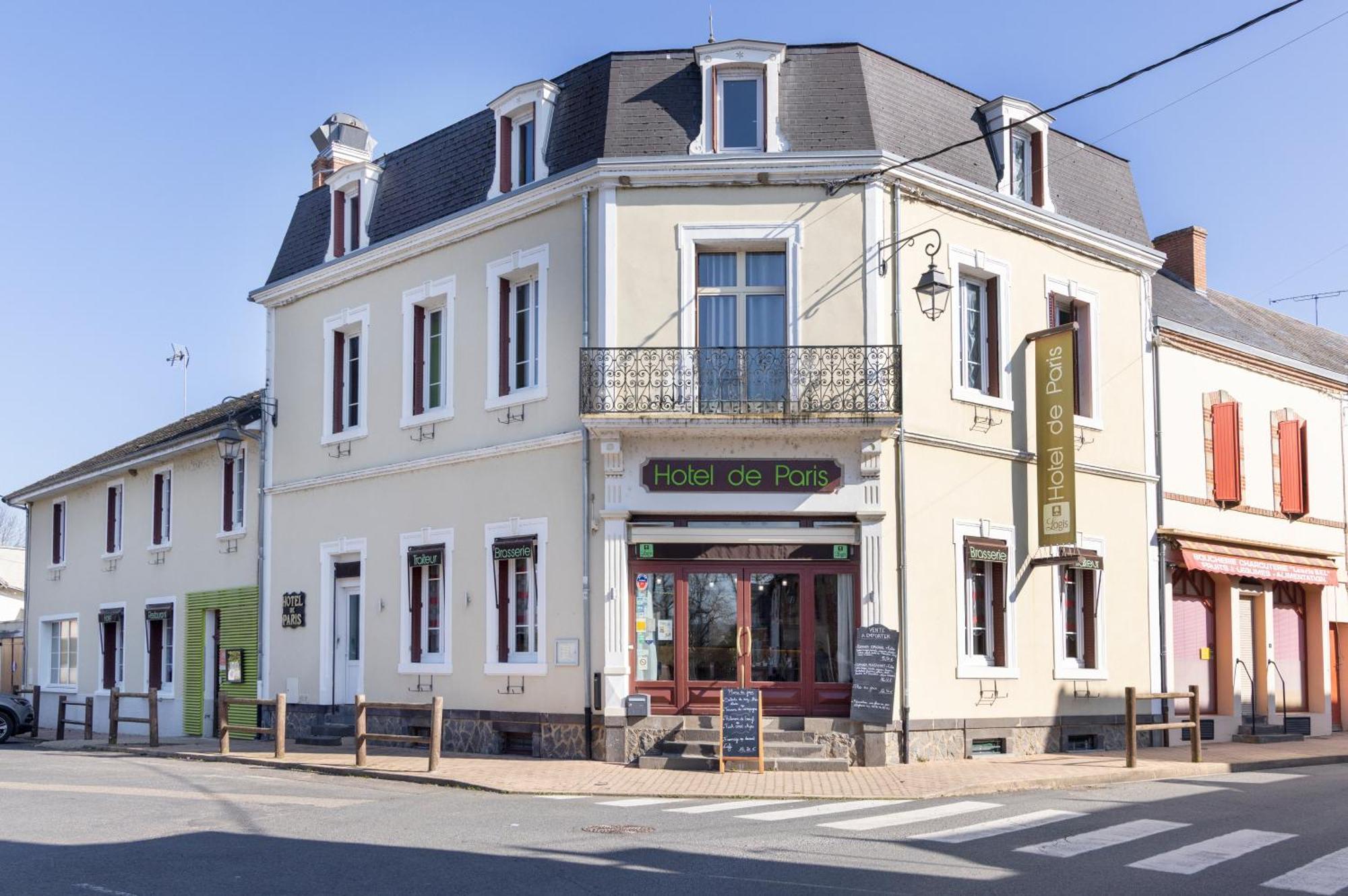 Hotel De Paris Jaligny Exterior foto