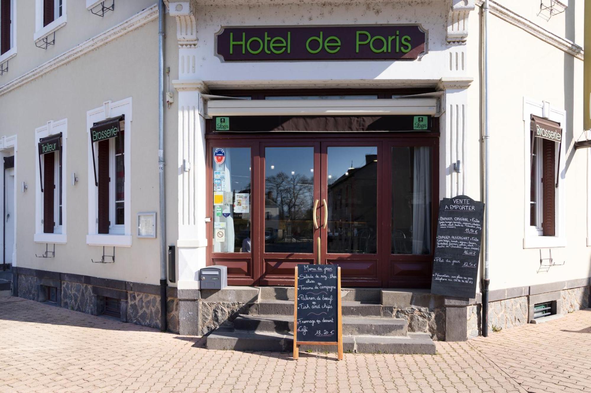 Hotel De Paris Jaligny Exterior foto